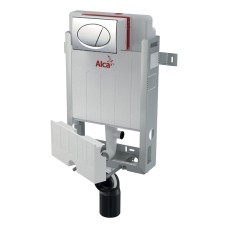 Инсталляция для унитазов AlcaPlast AM115/1000V Renovmodul с кнопкой M71 хром глянцевый