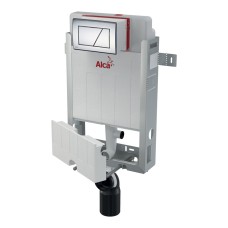 Инсталляция для унитазов AlcaPlast AM115/1000V Renovmodul с кнопкой M172 матовый хром