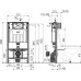 Инсталляция для унитазов AlcaPlast AM101/1000 Sadromodul с кнопкой M470 матовый белый