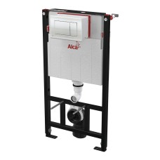 Инсталляция для унитазов AlcaPlast AM101/1000 Sadromodul с кнопкой M271 хром глянцевый