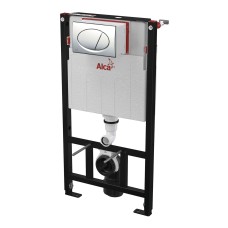 Инсталляция для унитазов AlcaPlast AM101/1000 Sadromodul с кнопкой M71 хром глянцевый