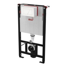 Инсталляция для унитазов AlcaPlast AM101/1000 Sadromodul с кнопкой M170 белый
