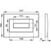 Инсталляция для унитазов AlcaPlast AM101/1120E Sadromodul с кнопкой AlcaPlast M475 золото