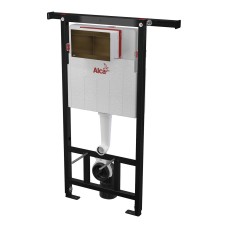 Инсталляция для унитазов AlcaPlast AM102/1120E Jadromodul с кнопкой Fun-Antic бронза