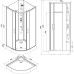 Душевая кабина Aquanet Passion 90х90 263868
