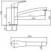 Смеситель для кухни Aquanet Static 237446