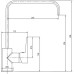 Смеситель для кухни Aquanet Logic 216766