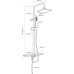 Душевая стойка Aquanet Pragmatic 243323