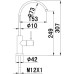 Смеситель для кухни Aquanet Steel 225487 сталь