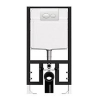 Инсталляция для унитаза Bocchi T02-2115 с кнопкой 8200-0052 белый