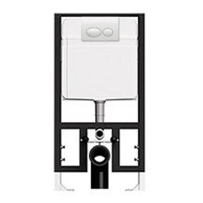 Инсталляция для унитаза Bocchi T02-2115 с кнопкой 8200-0052 белый