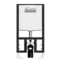 Инсталляция для унитаза Bocchi T02-2115 с кнопкой 8200-0041 хром