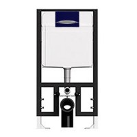 Инсталляция для унитаза Bocchi T02-2115 с кнопкой P46-0029 синий