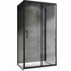 Душевой уголок Abber Schwarzer Diamant 180х75 AG30180B-S75B-S75B