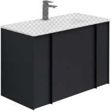 Тумба под раковину Allen Brau Reality 90 1.32006.AM антрацит матовый