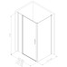 Душевой уголок Allen Brau Priority 120x80 3.31033.BBA + 3.31042.BBA черный браш