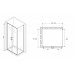 Душевой уголок Abber Sonnenstrand 100х75 AG04100C-S75