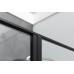 Душевой уголок Allen Brau Priority 90x80 3.31003.BBA + 3.31015.BBA черный браш