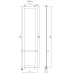 Электрический полотенцесушитель Allen Brau Infinity 180х44 00305016