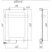 Электрический полотенцесушитель Allen Brau Infinity 60х44 00305010