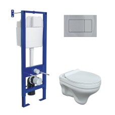 Унитаз с инсталляцией Berges Аtom 043315