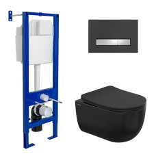 Унитаз с инсталляцией Berges Аtom Line 043325