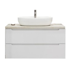 Тумба с раковиной BelBagno ETNA100BL-KEPMCO-1346-SET