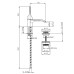 Смеситель для раковины Bossini Apice E89600.073