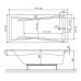 Акриловая ванна Excellent Palace 180х80