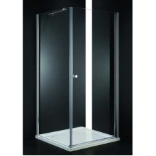 Душевой уголок Cezares Elena A1 80 C Cr прозрачное стекло, профиль хром