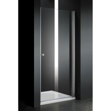 Душевая дверь Cezares Elena B1 60 P Cr L матовое стекло, профиль хром левая