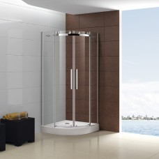 Душевой уголок Cezares Stylus M R2 90 C Cr прозрачное стекло, профиль хром