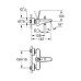 Смеситель Grohe Eurodisc Joy 23431000 для ванны