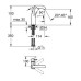 Смеситель Grohe Essence New 23463001 для раковины