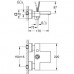 Смеситель Grohe Eurocube Joy 23666000 для ванны
