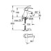 Смеситель Grohe Eurosmart New 32154002 для раковины