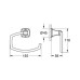 Держатель для туалетной бумаги Grohe Grandera 40625IG0