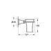 Стакан Grohe Grandera 40626IG0