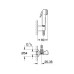 Гигиенический душ Grohe Tempesta-F 27514001