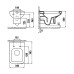 Подвесной унитаз Creavit Sphinx SP320-11CB00E-0000