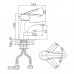 Смеситель D&K DA1362141 для раковины