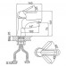 Смеситель D&K DA1342141 для раковины