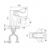 Смеситель D&K DA1232101 для раковины