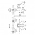 Смеситель D&K DA1233201 для ванны