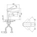 Смеситель D&K DA1432103 для раковины
