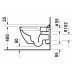 Подвесной унитаз Duravit Starck 3 Rimless 45270900A1 с сиденьем