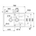 Кухонная мойка Franke Basis BFG 651-78 бежевый