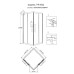 Душевой уголок Grossman PR-90SQ без поддона