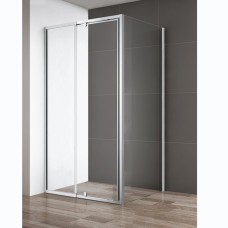 Душевой уголок Cezares Variante AH1 110/120x100 C Cr прозрачное стекло, профиль хром