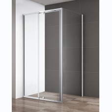 Душевой уголок Cezares Variante AH1 120/130x100 C Cr прозрачное стекло, профиль хром